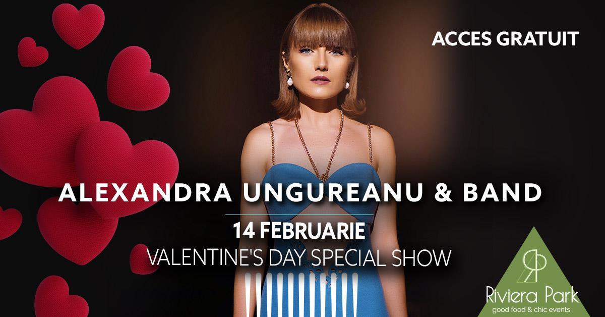 Concert Alexandra Ungureanu & Band I Valentine’s Day Special Show, 1, riviera-park.ro