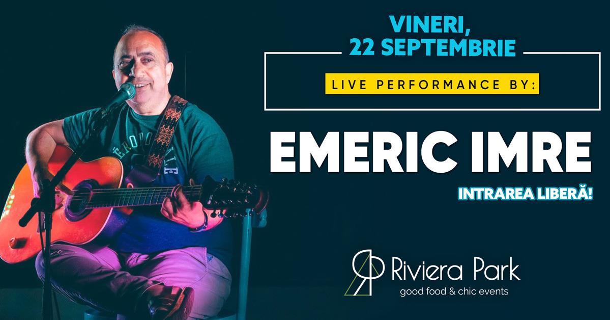 Concert Emeric Imre | Acoustic @Riviera Park, 1, riviera-park.ro