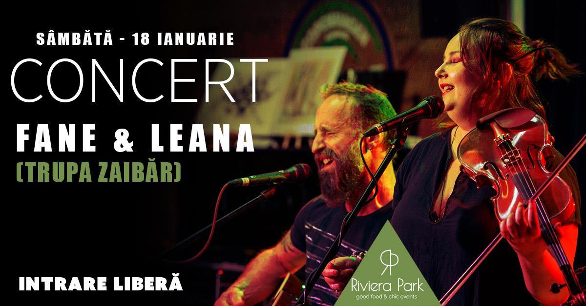 Concert Fane și Leana (trupa Zaibăr) vin la Riviera Park, 1, riviera-park.ro