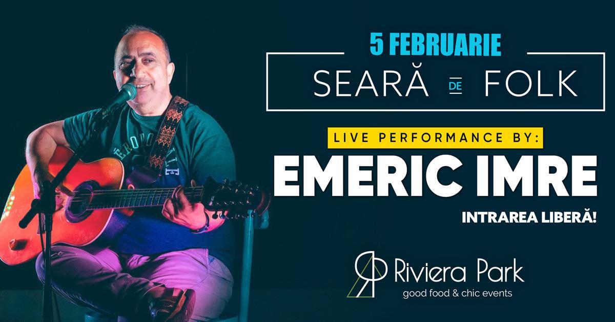 Concert Emeric Imre | Acoustic @Riviera Park, 1, riviera-park.ro