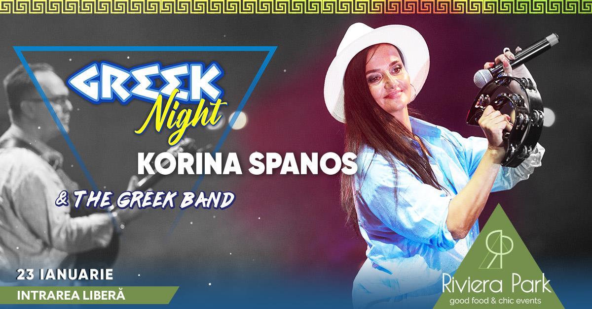 Concert Korina Spanos & Band | Seară Grecească, 1, riviera-park.ro