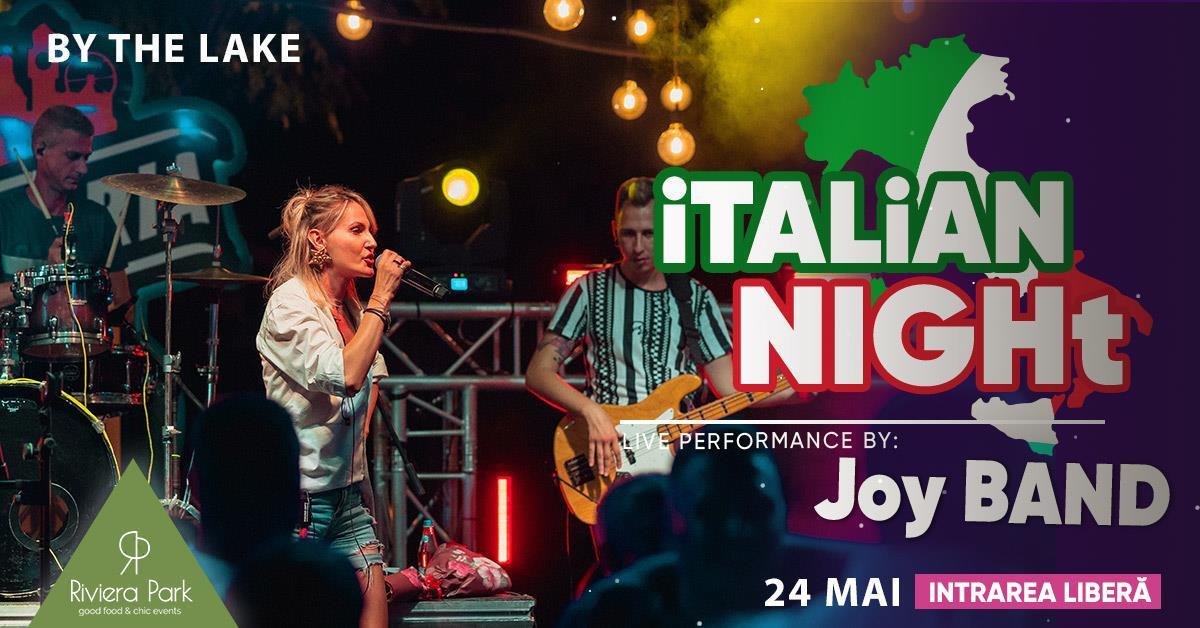 Concert Italian NIght with Joy Band @Riviera Park, 1, riviera-park.ro