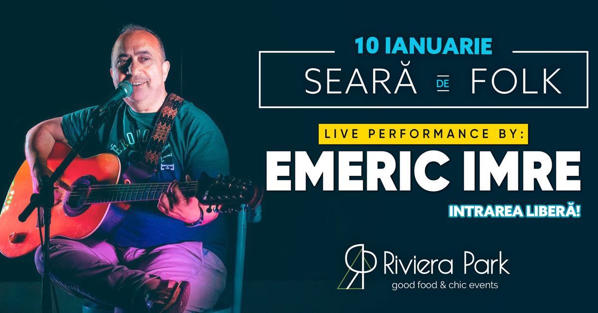 Concert Emeric Imre | Acoustic @Riviera Park, 1, riviera-park.ro